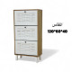 3-drawer wooden shoe cabinet
