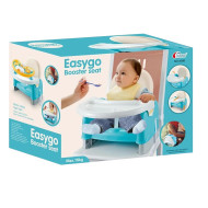 A high chair designed with 3 levels.