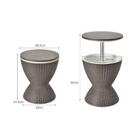 30L Multicolor Ice Cooler Table