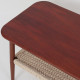 Nasmat TV table, wood and fabric, modern shape, 160 cm Nasmat TV table, wood and fabric, modern shape, 160 cm