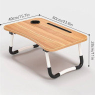Foldable school table in several colors