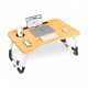 Foldable school table in several colors