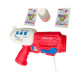 Soap gun toy with box in several colors Soap gun toy with box in several colors