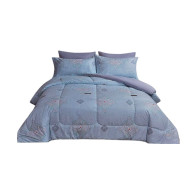 6-piece embroidered double bedspread in various colors and modern designs