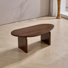 Single wooden serving table in several modern and elegant colors, 120 cm