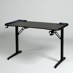 High-quality, modern LED gaming table, 120 cm - Turbo LED