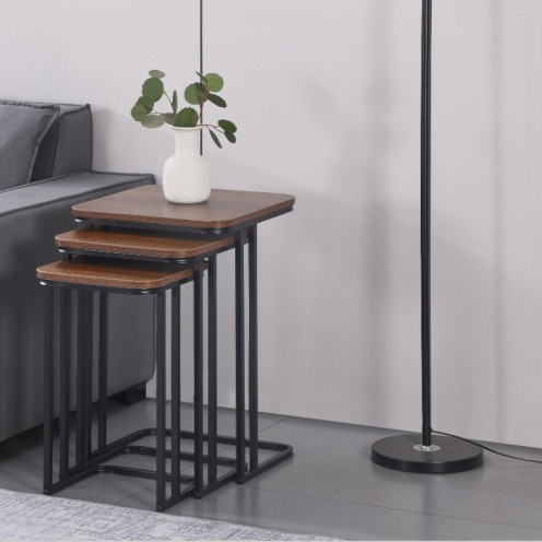 Modern 3-piece serving table set in several colors