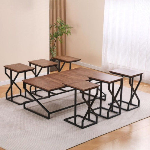 طقم طاولات قهوة بعدة الوان عصري وحديث 120*60*45 طقم طاولات قهوة بعدة الوان عصري وحديث 120*60*45