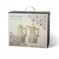 طقم ترامس فاخرة شاي وقهوه 1 لتر بعدة اللوان واشكال