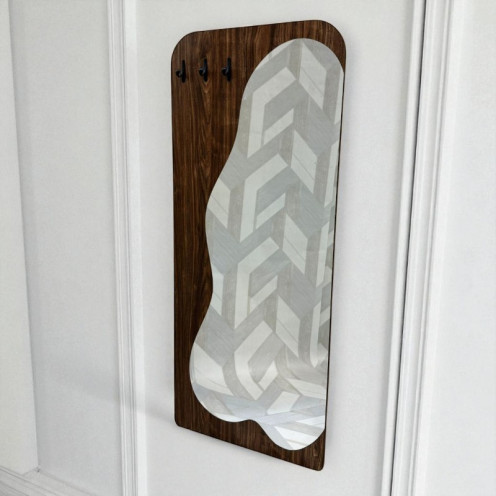 Modern Brown 170x70 Wall Mirror