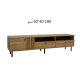 Plasma table / TV table, brown, modern and elegant shape, 180 cm