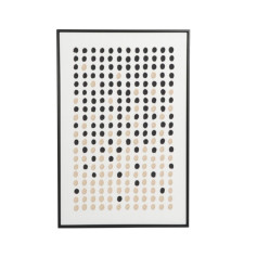 A wall painting symbolizing beautiful dots, 120*80 cm