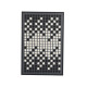 Black wall painting with beautiful dots, 120*80 cm