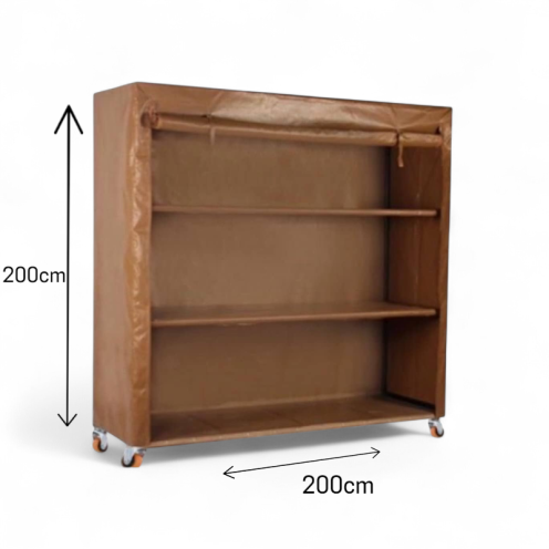 2m x 2m Multipurpose Storage Cabinet in Brown 2m x 2m Multipurpose Storage Cabinet in Brown