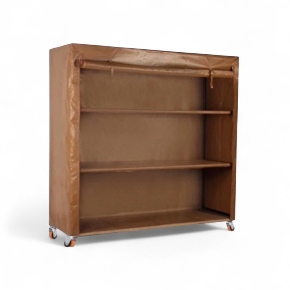 2m x 2m Multipurpose Storage Cabinet in Brown