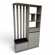 خزانه احذية مع علاق ملابس حديث 120*200سم