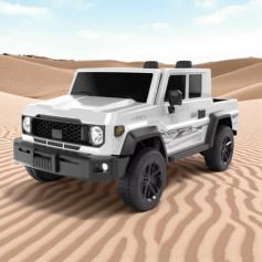 Electric car for children, modern chassis, white Electric car for children, modern chassis, white