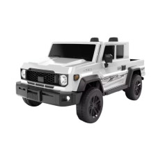 Electric car for children, modern chassis, white Electric car for children, modern chassis, white