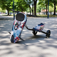 36V Electric Drift Scooter for Kids, Modern with Graphics