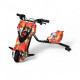 36V Electric Drift Scooter for Kids, Modern Orange with Graphics