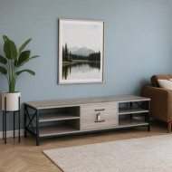 Luxury and modern high-quality wooden plasma table, 180 cm