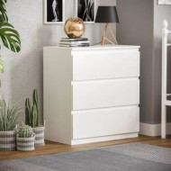 3-drawer storage unit