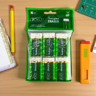 Roco Eraser Set 6 Erasers