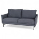 A beautiful, elegant, and high-quality 3-seater sofa in navy blue. A beautiful, elegant, and high-quality 3-seater sofa in navy blue.