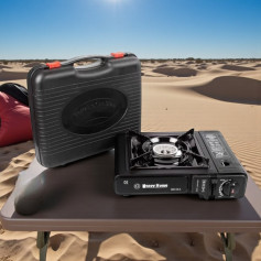 High-quality black travel gas stove High-quality black travel gas stove