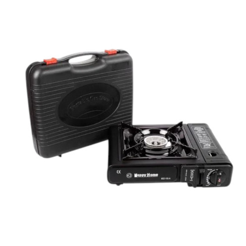 High-quality black travel gas stove