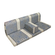 A modern and beautiful 3-piece floor seating set in several colors. A modern and beautiful 3-piece floor seating set in several colors.