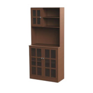 A modern and stylish Arabic coffee corner in brown. A modern and stylish Arabic coffee corner in brown.