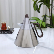 ترمس (جود) مصنوع من الستانلس ستيل، وبلمسة خشبية فاخرة ٠.٧ لتر