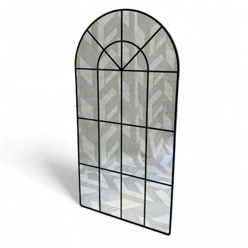 مرايا جدار مقسمة باللون الاسود فاخرة ١٨٠*٩٠سم