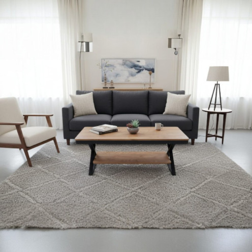 طاولة وسط خشب مفرد 120سم بعدة اللوان