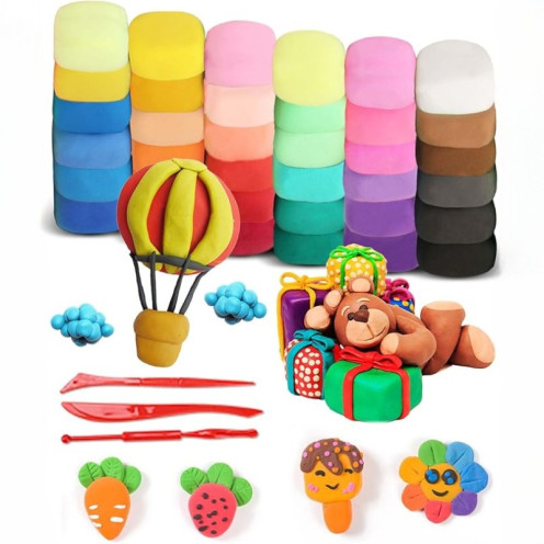 صلصال فوم ملون سحري مجموعة صلصال للحبة