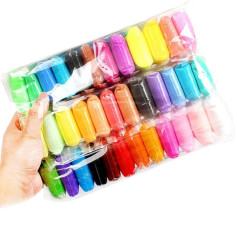 صلصال فوم ملون سحري مجموعة صلصال للحبة 