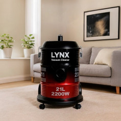 مكنسة كهربائية برميل - 2200 واط - 21 لتر من ماركة لينكس