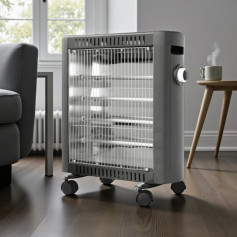 دفاية كهربائية 4 ريش (هوم ماستر) 1600 واط