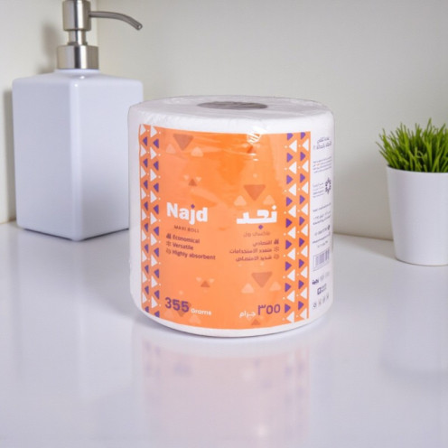 مناديل  رول "نجد" ٣٥٥ جرام عالية الجودة 