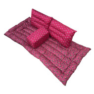 Elegant 4-Piece Shalki Floor Seating Set in Various Colors