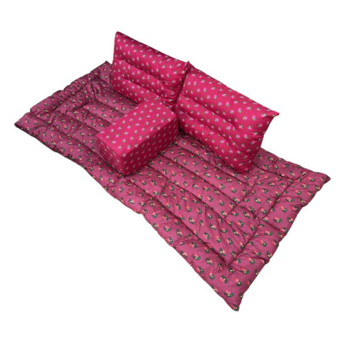 طقم جلسة ارضية شالكي ٤ قطع انيقة بعدة اللوان 