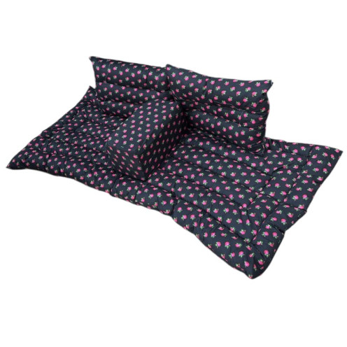 طقم جلسة ارضية شالكي ٤ قطع انيقة بعدة اللوان 