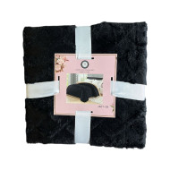 بطانية فرو نفرين ناعمة مربع بعدة اللوان 