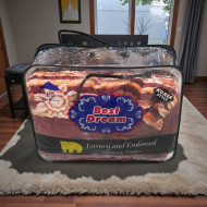 بطانية نفرين عالية الجودة (بيست دريم) ٤ كيلو بعدة اللوان 