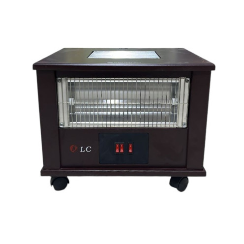 4-phase electric heater with a heating element on top (DLC)