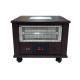 4-phase electric heater with a heating element on top (DLC)
