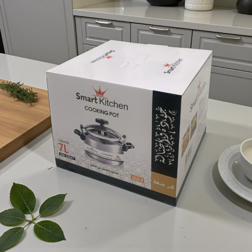 قدر ضغط 7 لتر - سمارت - اللمنيوم عالي الجودة