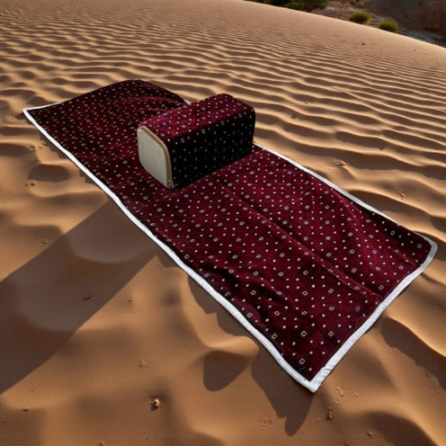  مدة  تركي ، فرشة أرضية مع مركى للرحلات والتخييم بعدة اللوان 