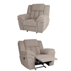 كرسي استرخاء فاخر وحديث بتصميم ثابت وأنيق بعدة اللوان